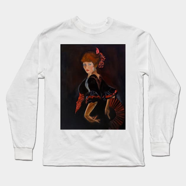 Spanish Dancer Long Sleeve T-Shirt by jennyleeandjim